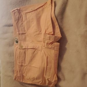 Size 10 American Eagle red and white shorts